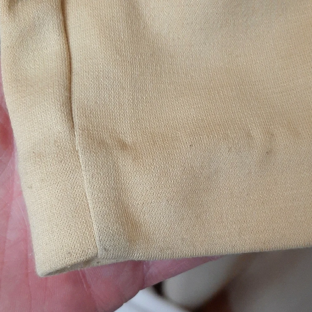 Forever 21 Asymmetrical Light Weight Jersey Knit Mixed Media Nude Moto Jacket